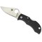 Spyderco 2024 Spyderco Manbug Lightweight Black Plain SPY-MBKP - alternate 3